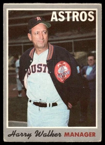 1970 O-Pee-Chee Harry Walker Houston Astros #32 - Picture 1 of 2