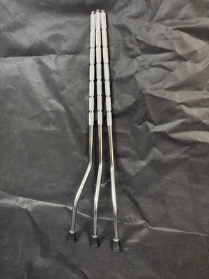 Set of 3 Gretsch Catalina floor tom legs. 20" tall, 11.5 mm thick. - Image 1 of 4