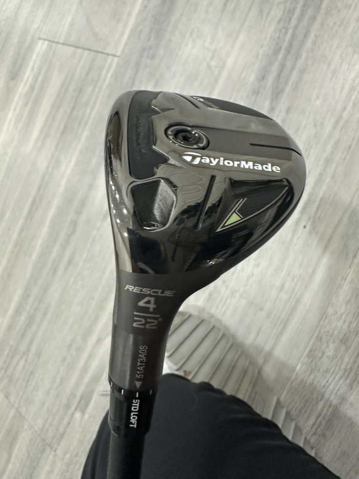 Mano izquierda TaylorMade Qi35 Rescue 22* 4H híbrido Reg Fuji Ventus azul 6S usado Foto 1 de 4