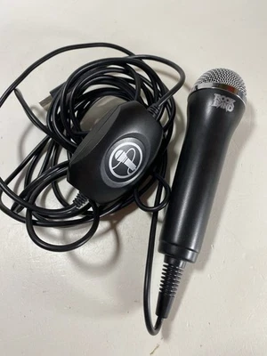 Genuine Rock Band 1 2 3 4 USB MICROPHONE for PS3 / Wii / Xbox 360 / PS2 Mic - Image 1 of 4