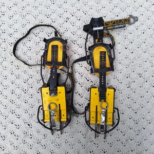 Charlet Moser Grade 8 Adjustable Ice Climbing Crampons Mountaineering - READ - Picture 1 of 10