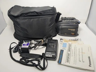 Panasonic PalmSight PV-L757D VHS-C Camcorder W/ Accessories, Paperwork Has Flaws - Image 1 of 4