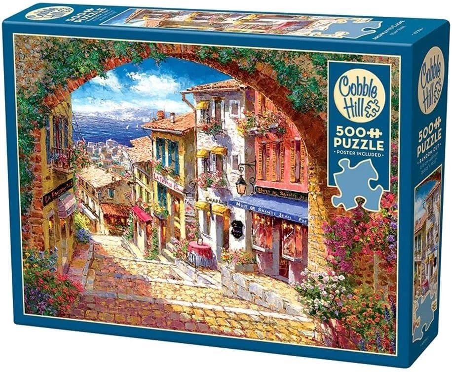 Cobble Hill Archway to Cagne Jigsaw Puzzle (500 XL Pieces) - Image 1 of 1