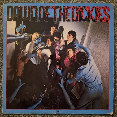 The Dickies Dawn Of The Dickies LP Blue Vinyl 1980 First Press Rare Punk Record Foto 1 de 4