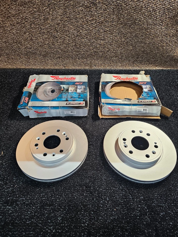 (QTY 2) Raybestos 580279FZN Front Brake Rotor For 2014-2018 GMC Sierra 1500 - Image 1 of 4