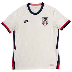 Authentic 2020/21 USMNT Home Nike VaporKnit Jersey Men’s M CD0592-100 - Picture 1 of 8