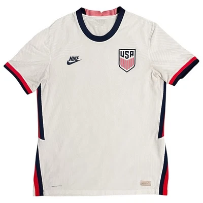 Authentic 2020/21 USMNT Home Nike VaporKnit Jersey Men’s M CD0592-100 - Image 1 of 4