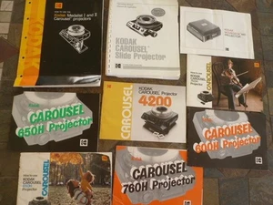 9 Kodak Karussell Projektor Handbücher/Anleitungen - Bild 1 von 2