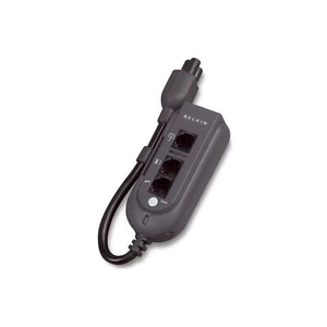 BELKIN SURGE PROTECTOR TRAVEL NOTEBOOK 3 PRONG C6 PHONE MODEM 100V-240V F5C791 - Picture 1 of 1