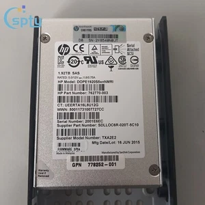 HPE DOPE1920S5xnNMRI 1.92TB SAS SSD 2.5" Hard Drive 778252-001 762770-003 - Picture 1 of 4