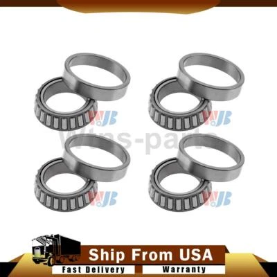 For 1985 Chevrolet Caprice 5.7L Front Inner Outer Wheel Bearing and Race Set 4x - Image 1 of 4
