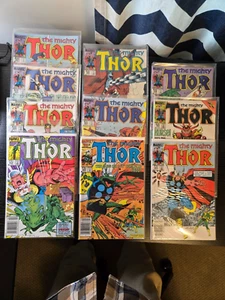 The Mighty Thor, Marvel, julio de 1985-abr 1986, #357-366, 10 números todo en muy buen estado - Imagen 1 de 5