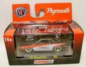 1971 '71 PLYMOUTH CUDA COMP CAMS M2 MACHINES GROUND POUNDERS R25 DIECAST 2023 - Picture 1 of 2
