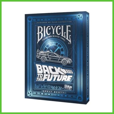 PLAYMAGIC Mazzo di Carte da Gioco Bicycle Ritorno al Futuro Collezione Poker Playing Cards