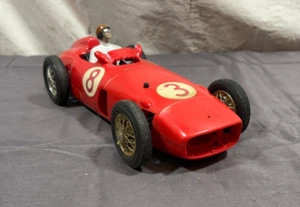 Vintage COX Thimble Drome Mercedes-Benz W-196 Gas Powered Tether Car +Driver - Picture 1 of 8