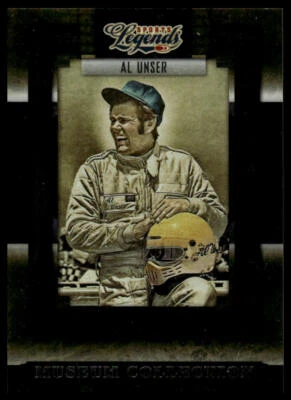 2008 Donruss Sports Legends #MC-27 Al Unser Museum Collection #/1000 - Image 1 of 2