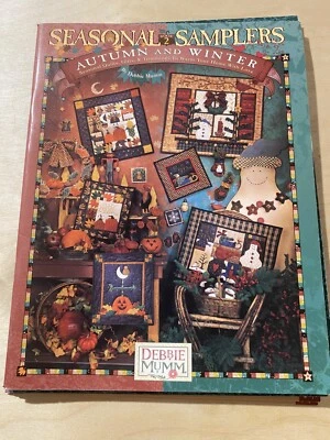 Debbie Mumm Quilting Applique Seasonal Samplers Book 2 Autumn Winter 1997  KU - Image 1 of 4