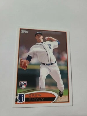 2012 Topps Baseball Card Drew Smyly US221 - Image 1 of 2