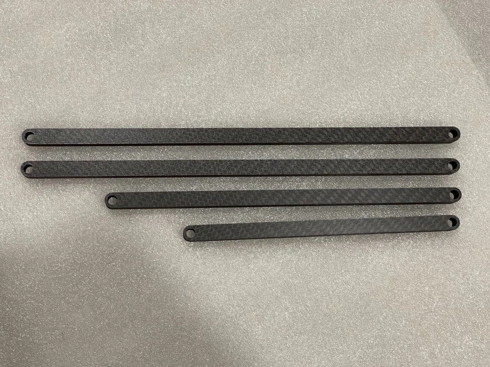 Carbon Fiber Front & Rear Center support Braces Bars for 1/5 Arrma Kraton 8s EXB - Image 1 of 4