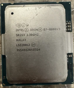 Intel Xeon E7-8880v3 2.3GHz 18-Core 45MB 150W SR21X Processor - Picture 1 of 2