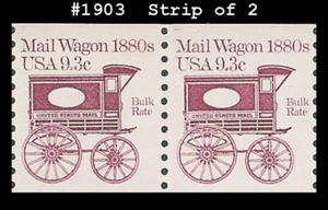 Vagón de correo EE. UU. #1903 MNH STR2 década de 1880 - Imagen 1 de 1