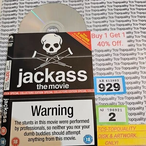 Jackass the movie Dvd Disc And Art Work only Save £s Eco - Picture 1 of 1