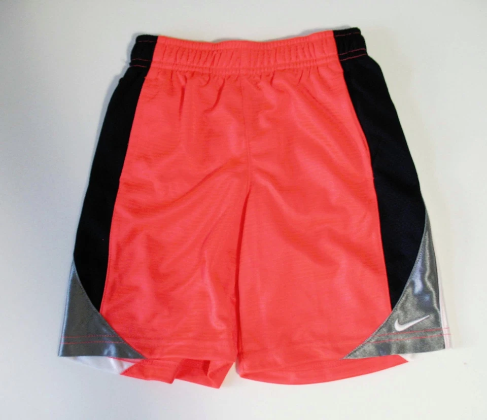 Nike Little Boys Colorblocked Avalanche Shorts Bright Crimson Sz 4 - NWT - Image 1 of 1