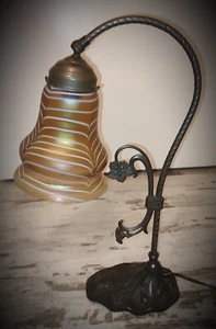 LAMPTIQUE - Berliner Lampenmanufaktur T229 Antik Tischleuchte Tischlampe - Bild 1 von 11