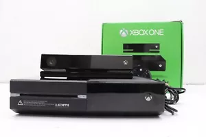 Microsoft Xbox One (1540) 500GB Black Console w/ Kinect Camera - Picture 1 of 17