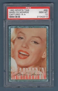 1993 Sports Time MARILYN MONROE #98 Smiling Close-up Pose PSA 10 GEM MINT - Picture 1 of 2