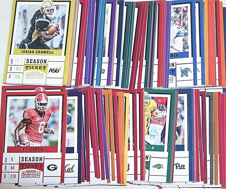 2017 Panini Draft Contenders Season Ticket (Base Set) -  Pick From Drop Menu - Image 1 of 1