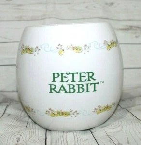 Vintage Beatrix Potter 2003 Teleflora Gift Planter Vase Peter Rabbit Easter - Picture 1 of 12