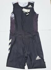 Adidas Pro Elite Running Track Field Speed Suit EH4222 Black Size Large $250