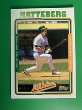 2005 Topps Scott Hatteberg #99 Oakland Athletics