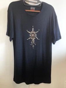 Schwarzes Mondi Vintage T-Shirt ungetragen Größe 38 Maße siehe Details - Bild 1 von 4