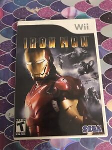 Iron Man Marvel Comics {Nintendo Wii} 2008 Complete In Box (CIB) Preowned