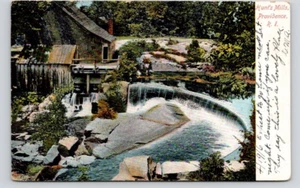 POSTAL HUNT'S MILL PROVICE RHODE ISLAND - 1906 - Imagen 1 de 2