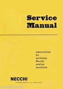 On CD * HOW to REPAIR NECCHI BF / BU MIRA, NOVA SEWING MACHINE SERVICE MANUAL - Picture 1 of 4