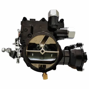 Marine Carburetor For Mercruiser 2 Barrel 3.0L 4 CYL with A Long Linkage(Black) - Picture 1 of 7
