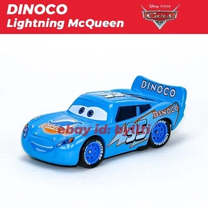 Mattel Disney Pixar Cars Dinoco Lightning McQueen 1:55 Diecast Car, NEW Loose - Picture 1 of 6