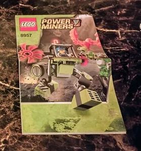 LEGO Power Miners Instruction Manual 8957 🔥 - Picture 1 of 1