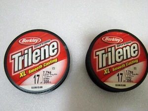 Línea de pesca de fundición suave Berkley Trilene XL 17 LB 300 YARDAS transparente XLFS17-15 - Imagen 1 de 2
