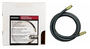 HYDRAULIC HOSE 3/8" X 18" 2-WIRE UNIVERSAL 4000 PSI, RUBBER - APACHE #98398223 - Picture 1 of 1