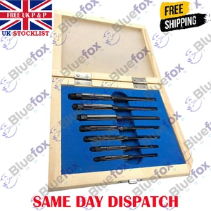 Adjustable Hand Reamer Set 7 Pcs Sizes HV-H3 1/4" - 15/32" 6 - 12mm Engineering - Picture 1 of 5