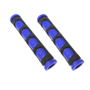 Bicycle Bike BLUE Rubber Handlebar Brake Lever Grip Non Slip Handle Sleeve 1pair - Picture 1 of 1