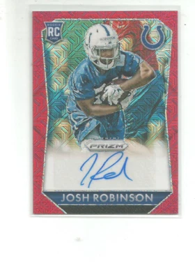 2015 Panini Prizm Rookie Autographs Prizms Red Power #RSJR Josh Robinson  79/99 - Image 1 of 2