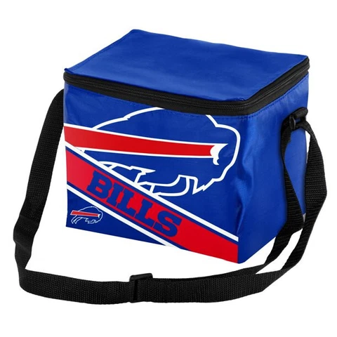 Buffalo Bills NFL Big Logo Stripe 6 Pack Cooler Cover