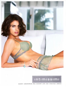 Revista INTIMISSIMI ANUNCIO #22 RARO FUERA DE STOCK extranjera IRINA SHAYK modelo caliente SEXY PIN-UP - Imagen 1 de 1