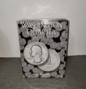 Coin Folders For US Washington Quarters 1932-1947-Harris Album 2688 Lot of 10 - Picture 1 of 9