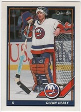 1991/92 O-PEE-CHEE #368 Glenn Healy-Near Mint